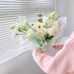 Jelly Mask Wholesale Bouquet Wrapping Paper — Export-Grade Floral Packaging Supplies: Waterproof "Handkerchief" Style Jelly Film