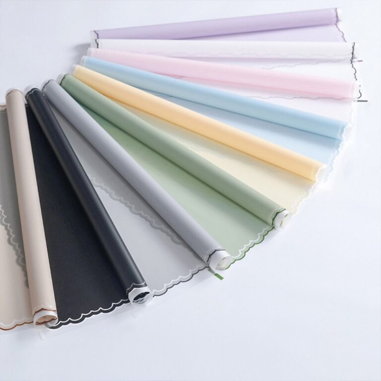 Jelly Mask Wholesale Bouquet Wrapping Paper — Export-Grade Floral Packaging Supplies: Waterproof "Handkerchief" Style Jelly Film
