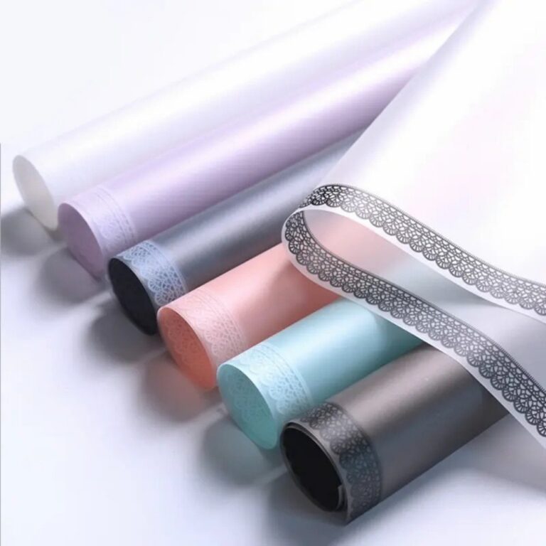 Matte paper Waterproof, Solid-Color, Translucent Matte "Korean-Style" Wrapping Paper for Fresh Flowers and Bouquets