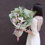 other Specialized Pearlescent Film and English Newspaper-Style Wrapping Paper for Bouquets