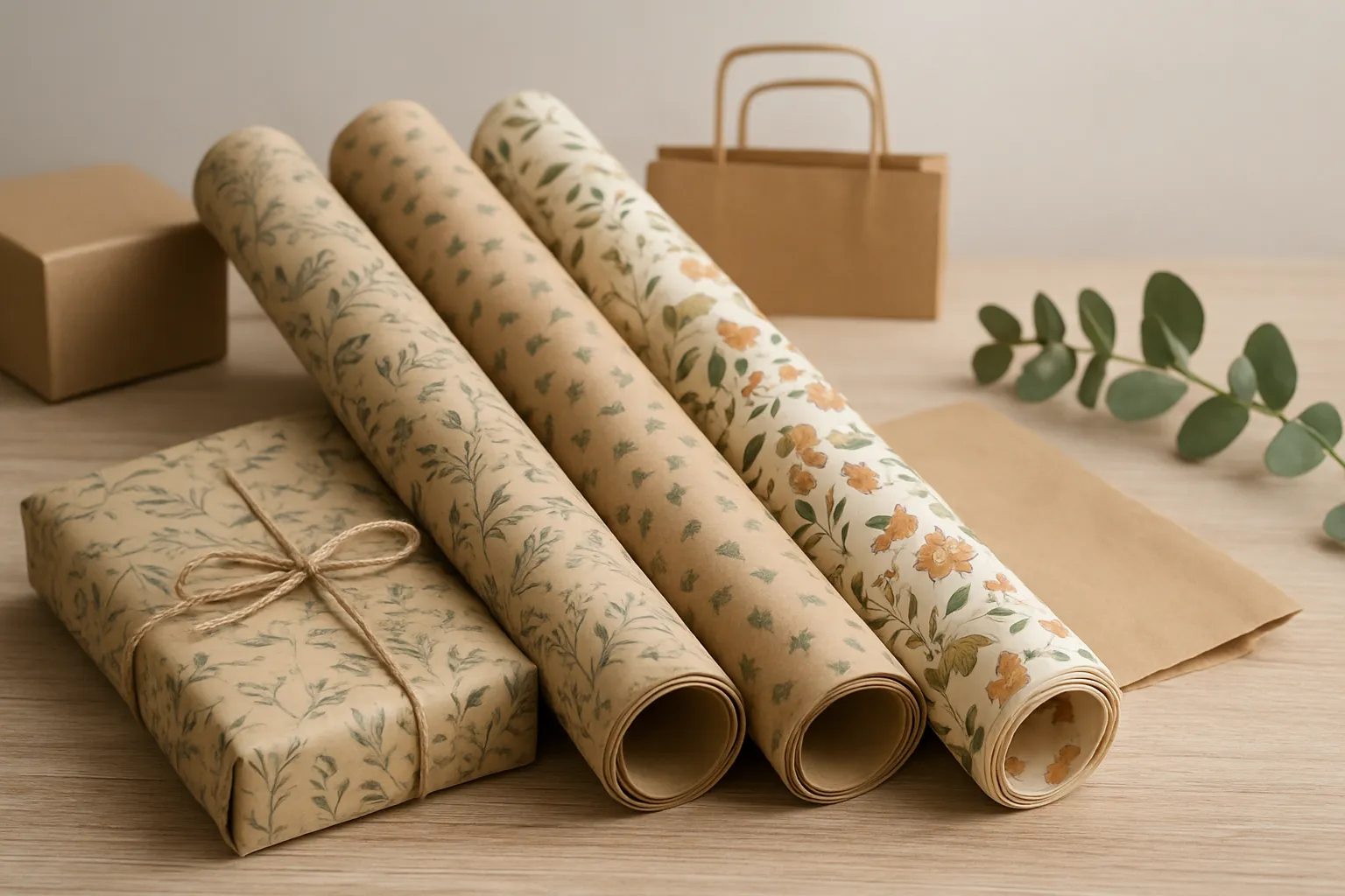 Exploring Eco-Friendly Gift Wrapping Paper Options for Bulk Purchase in Floral Packaging